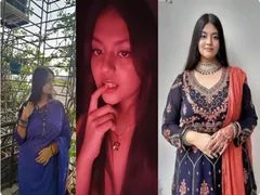 Bengali Horny girl showing big boobs in mms clip video