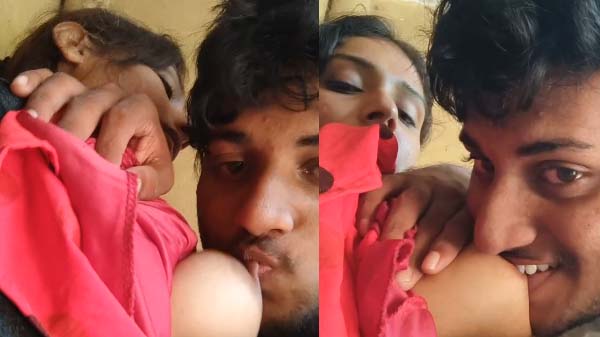 Bihari girlfriend ki boobs dabate huye bf ki jabardast chudai